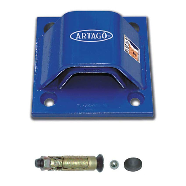 Artago Dobbelt 61 6 Mm+6 Mm Låse Support Blå