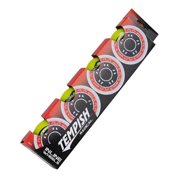 Tempish Skøjter Hjul Radical Color 80x24 84a 4 Enheder Gylden 80 mm - 84A
