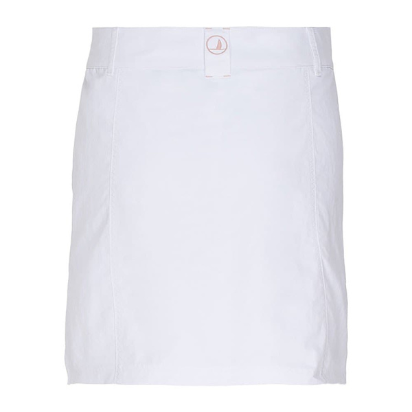 Sea Ranch Kort Kjol Sabrina Vit 2XL Kvinna