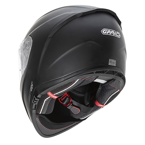 Gari G91x Fiber Click Fullface-hjelm Sort M