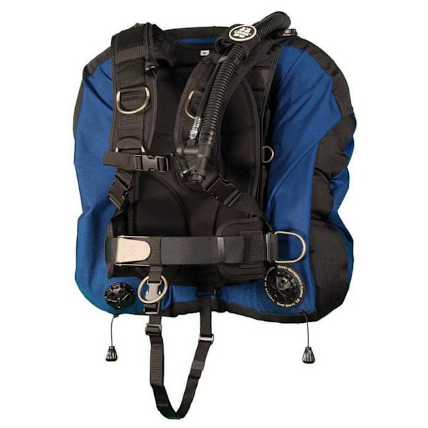 Oms Iq Lite With Deep Ocean 2.0 Bcd Blå XS