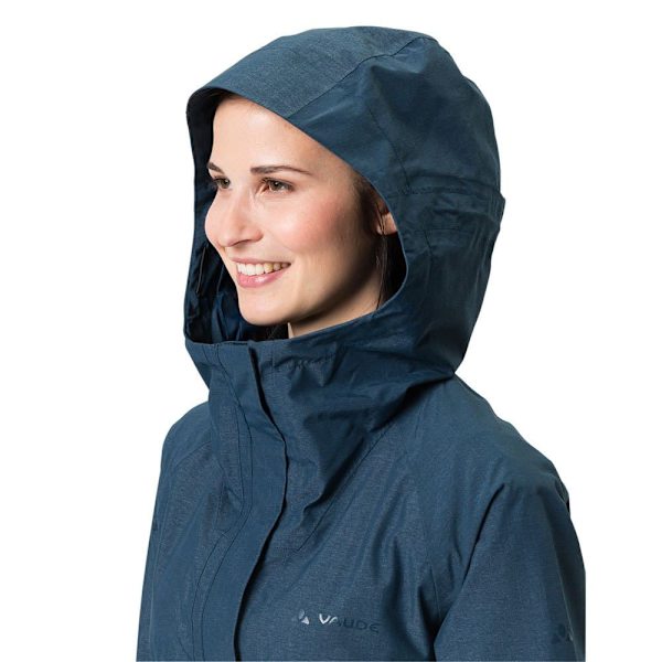 Vaude Bike Comyou Pro Rain Takki Sininen 38 Nainen