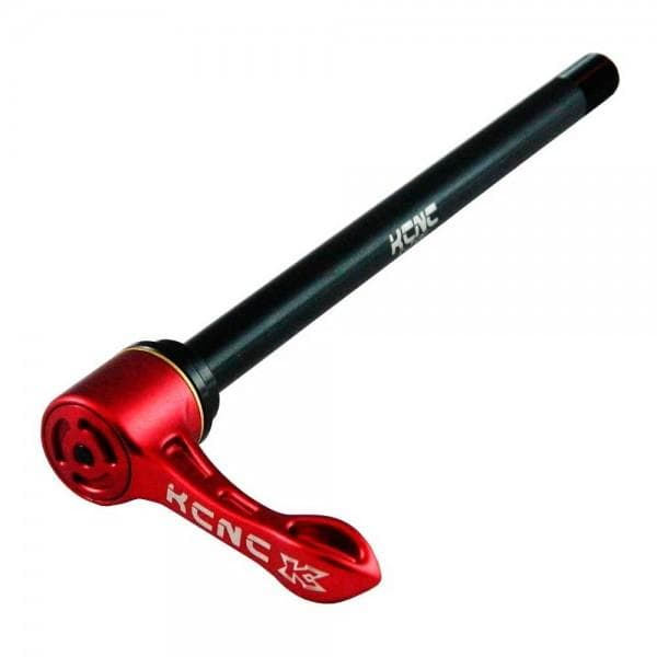 Kcnc Økse Kqr07 Through Axle Skewers Al6061 Pressclick Rear Shimano Rød,Sort 12 x 142 mm