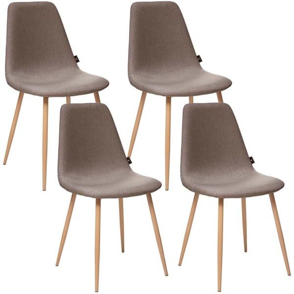 Wellhome Spisestuestol Pk5061 4 Enheder Brun