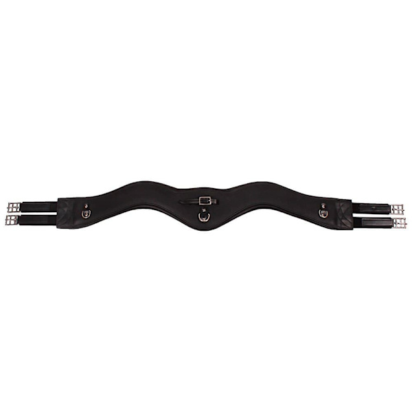 Horka Omkrets För Allmänna ändamål Anatomic Soft Padded Leather Svart,Silver 100 cm