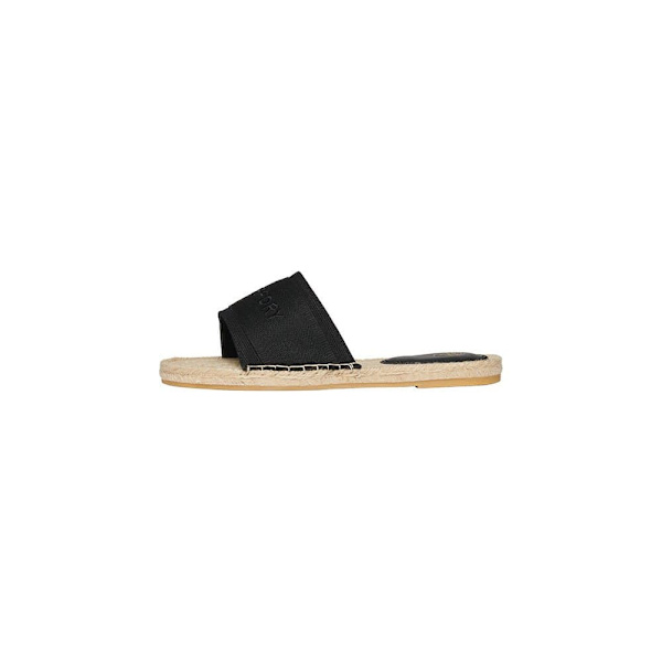 Superdry Canv Overlay Espadriller Sort EU 40 Kvinde