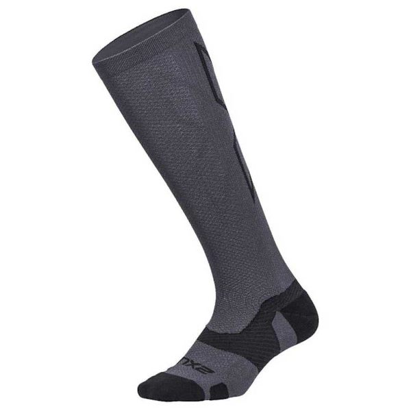 2xu Lange Strømper Vectr Light Cushion 41-46 Cm Grå EU 42-46 Mand