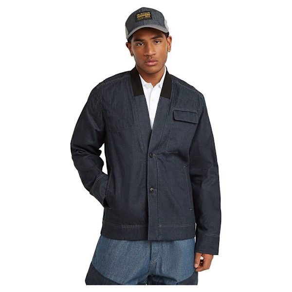 G-star Reinforced Shoulder Jakke Blå XS Mand