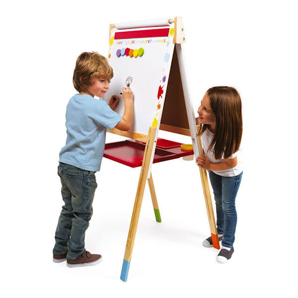 Janod Splash Adjustable Easel Flerfärgad 3-8 Years