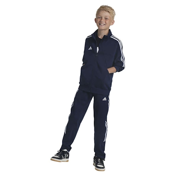 Adidas Tiro Träningsoveralljacka Blå 9-10 Years Pojke