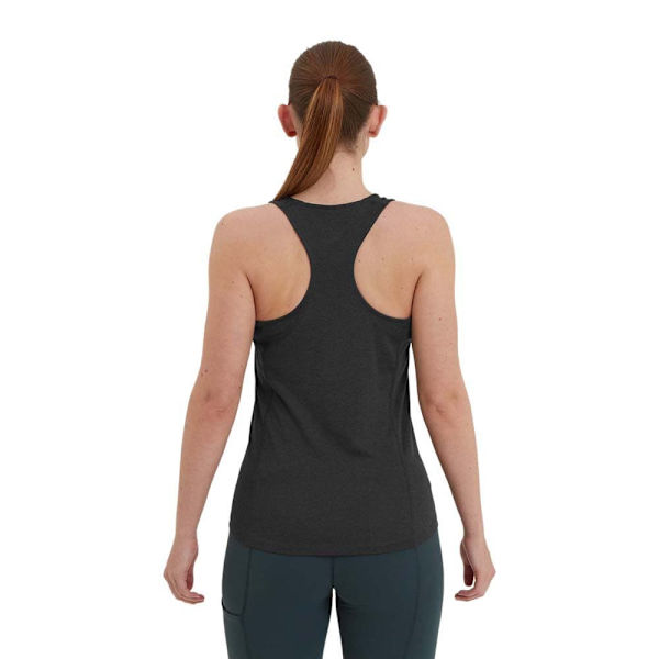 Montane Dart Built-in Bra Medium Support ærmeløs T-shirt Sort XS Kvinde