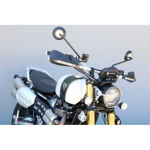 Barkbusters Käsivartijat Vps Triumph Scrambler 1200 19-21 Bb-bhg-080-00-np Hopeinen