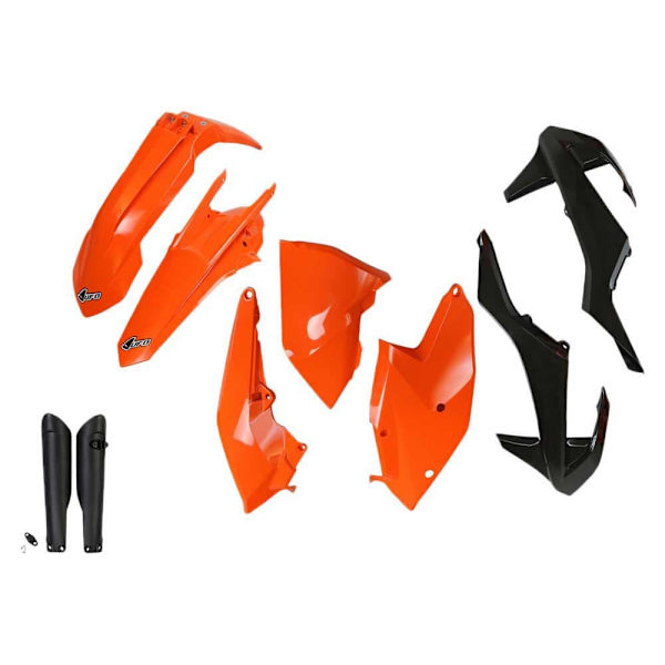 Ufo Muovisarja Ktm Exc/exc-f 2017-2019 Ktkit518f-999 Fork Protectors &