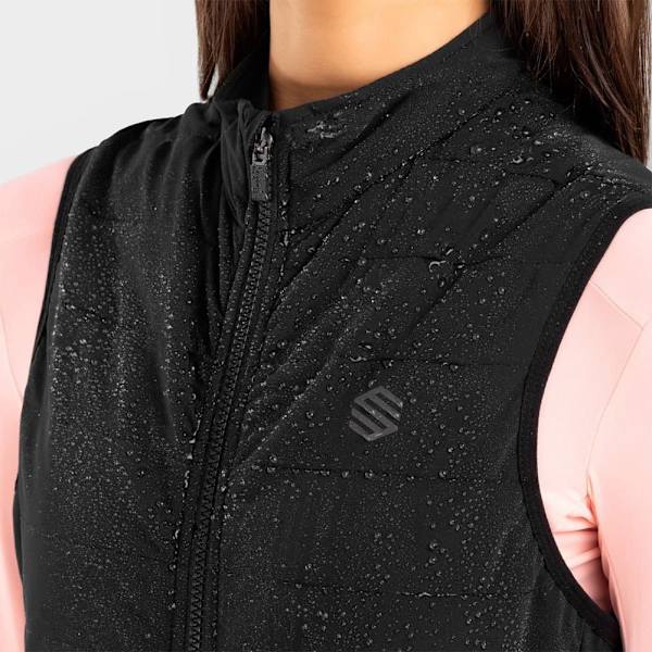 Siroko Srx Ultra Warm Vest Sort 2XL Kvinde