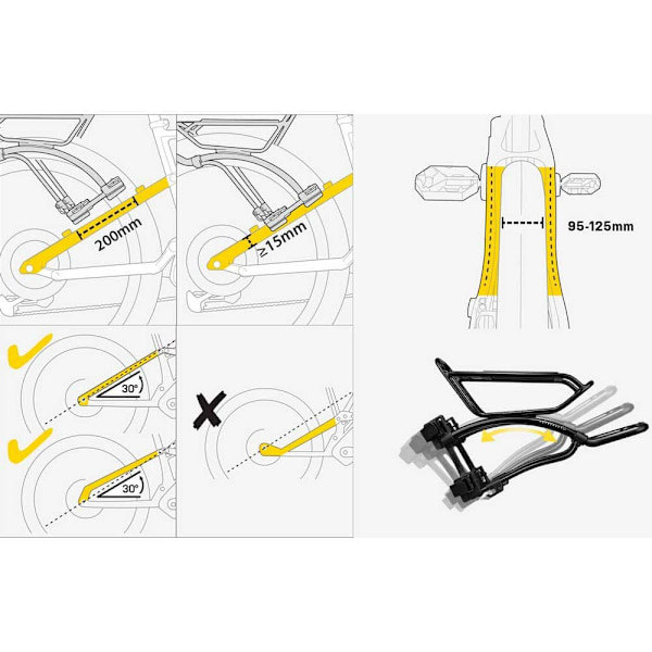 Topeak Pannier Rack Takana Tetrarack M2l Musta