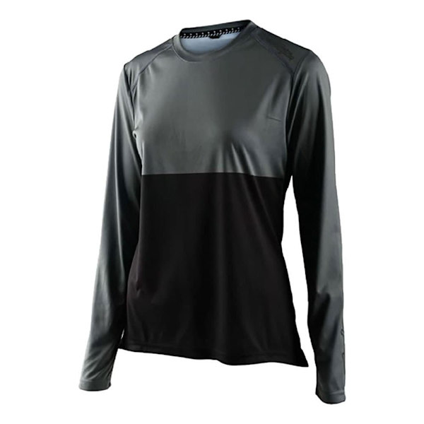 Troy Lee Designs Pitkähihainen Enduro Jersey Lilium Musta,Harmaa XL Nainen