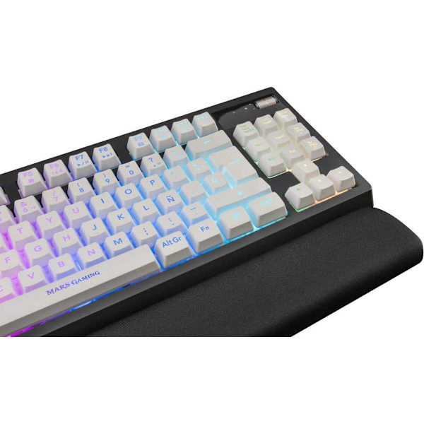 Mars Gaming Gaming Tastatur Mkaxw Sort Spanish QWERTY