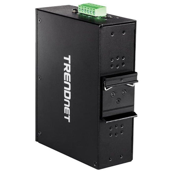 Trendnet 10 Port Hardened Power Over Ethernet+ Din Rail Switch Sort