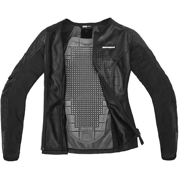 Spidi Kvinna Skyddsjacka Base-1 Armor Svart M