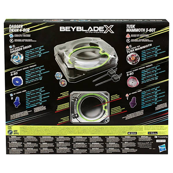 Beyblade X Xtreme Battle Set-spil
