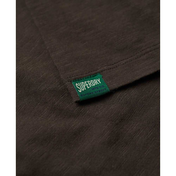 Superdry Kortærmet T-shirt Med Rund Hals Copper Label Workwear Brun XL Mand