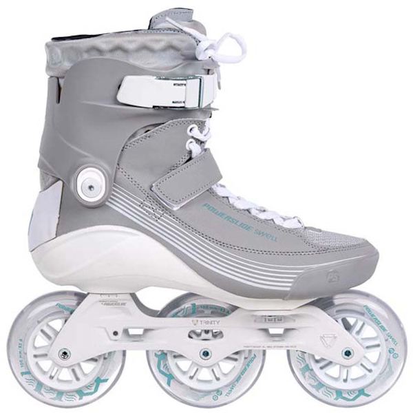 Powerslide Linjassa Luistimet Swell Glacier Lake 100 3d Adapt Padding Harmaa EU 41