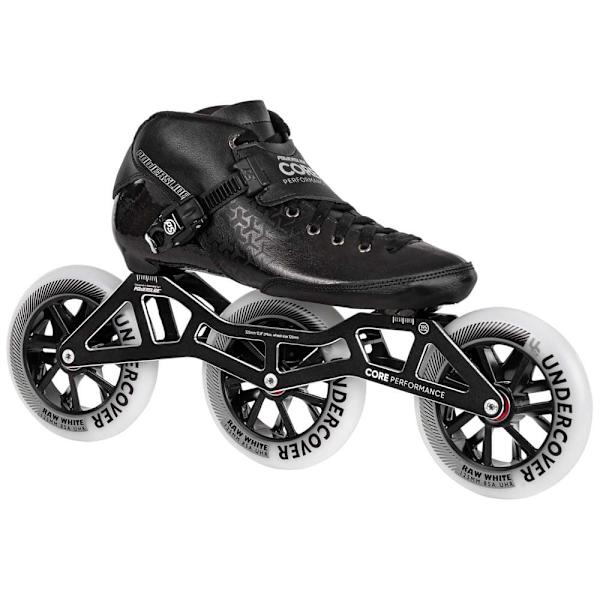 Powerslide Linjassa Luistimet Core Performance 3x125 Musta EU 42