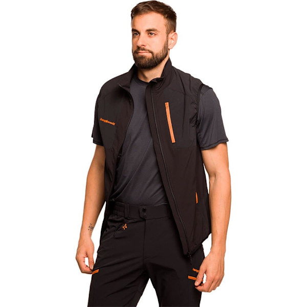 Trangoworld Valvika Vest Sort XL Mand