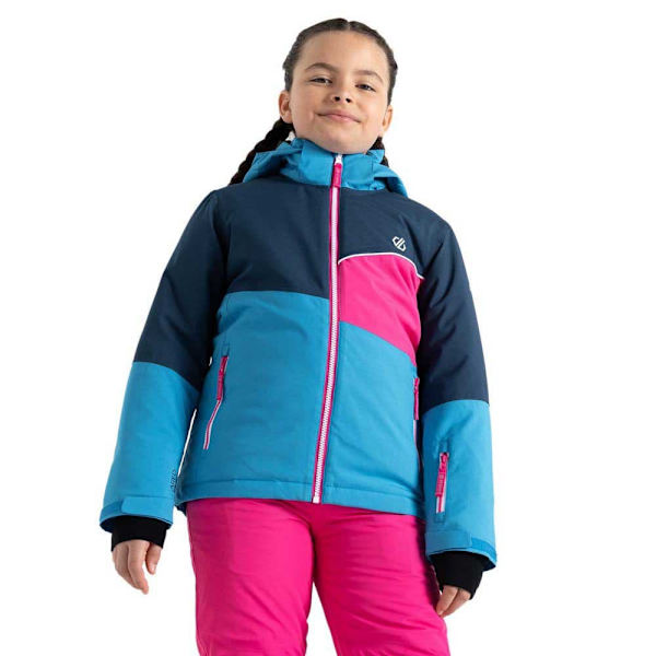 Dare2b Junior Hood Jacka Steazy Blå,Rosa 11-12 Years Pojke