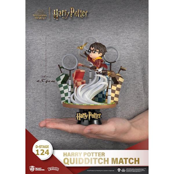 Harry Potter Match Dstage Figur Quidditch Gylden