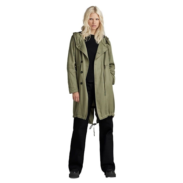 G-star Fluid Fishtail Parka Grönt L Kvinna
