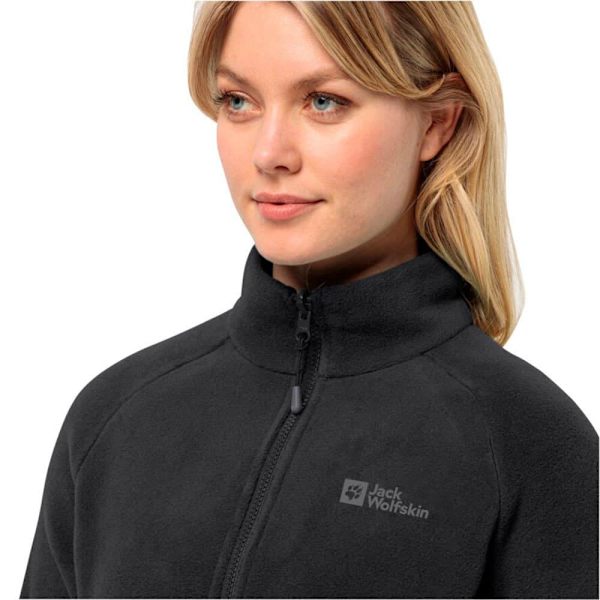 Jack Wolfskin Moonrise Fz Jakke Sort M Kvinde