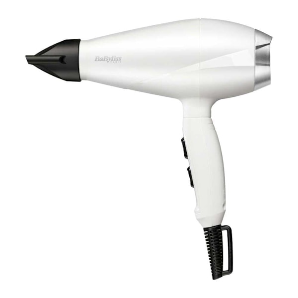 Babyliss Hårtørrer Ac Speed Pro 2000 2000w Søvfarvet Sort, Hvid