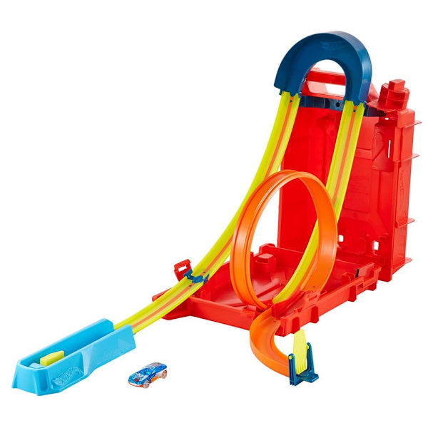 Hot Wheels Obegränsad Stuntbox För Bränslekanna Track Builder Flerfärgad 6 Years