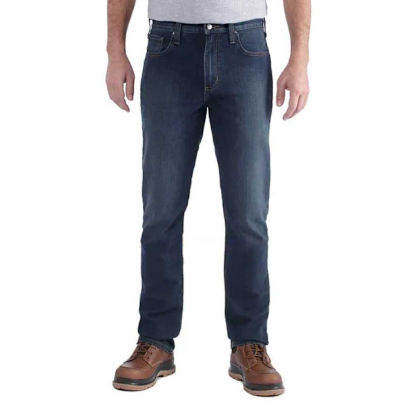 Carhartt Suorat Kartiomaiset Farkut Rugged Flex Sininen 40 / 32