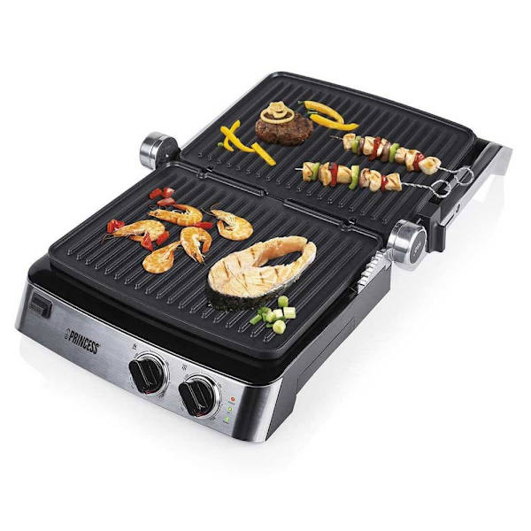 Princess Elektrisk Grill 117300 2000w Sort,Søvfarvet One Size / EU Plug