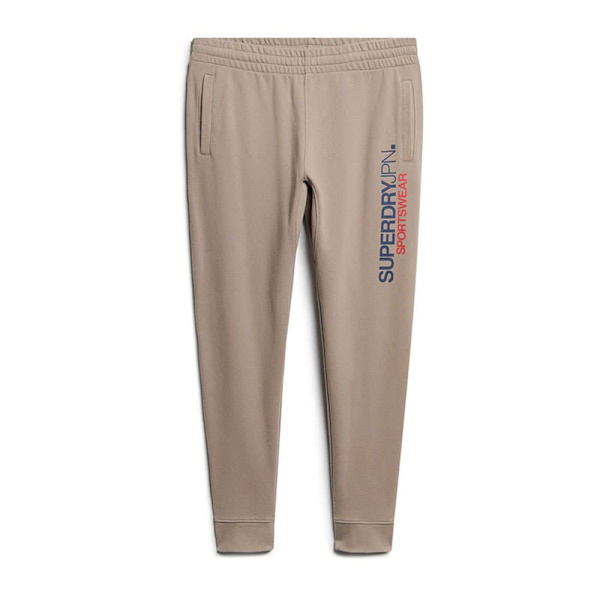 Superdry Sportswear Logo Tapered Joggers Beige XL Man
