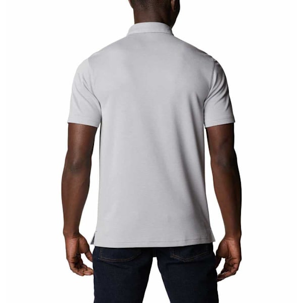 Columbia Kortærmet Poloshirt Nelson Point Grå 2XL Mand