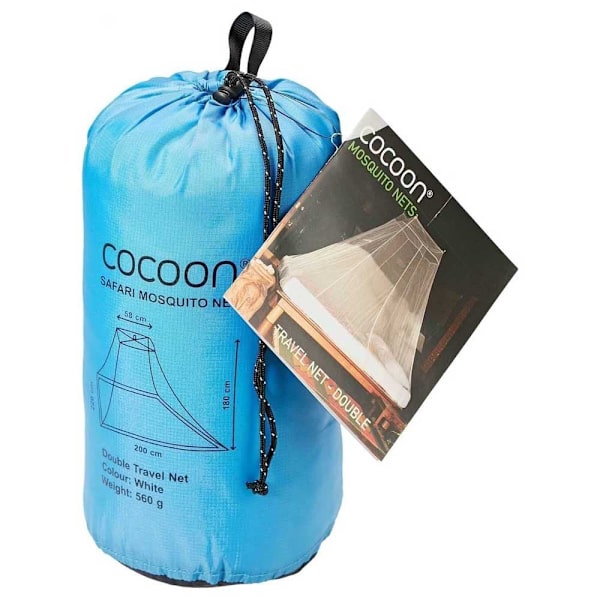 Cocoon Hyttysverkko Travel Valkoinen 230 x 130 cm