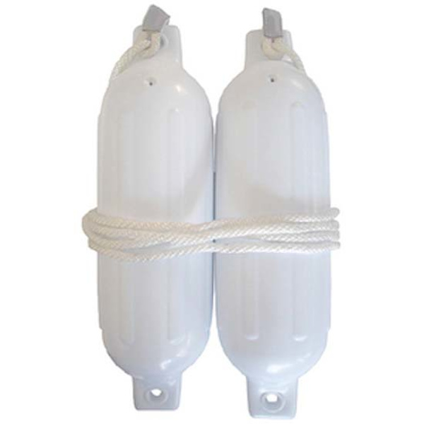 Seachoice Fender Kit Twin Eye Valkoinen 17 x 58 cm