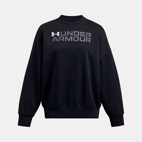 Under Armour Rival Fleece Wordmark Oversized Sweatshirt  XS Kvinde