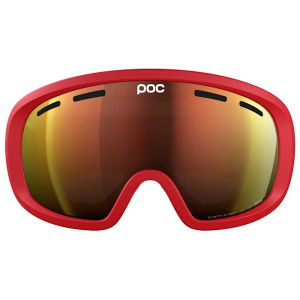 Poc Fovea Mid Skidglasögon Röd,Orange Partly Sunny Orange/CAT2