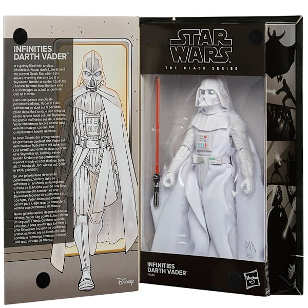 Star Wars Infinities Return Of The Den Sorte Serie Figur Jedi Darth Vader Hvid