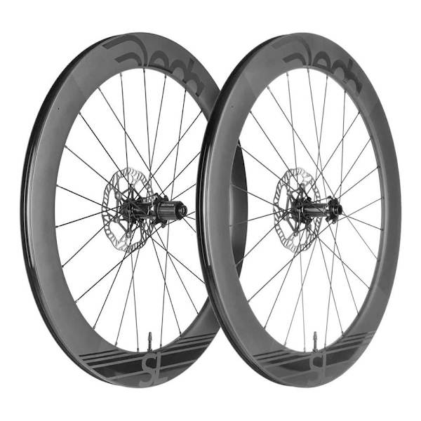Deda Tie Pyörä Aseta Sl6 Db Carbon Tubeless Hopeinen 12 x 100 / 12 x 142 mm / Shimano/Sram HG