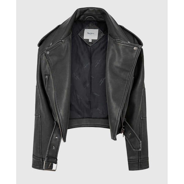 Pepe Jeans Amalia Jakke Sort L Kvinde