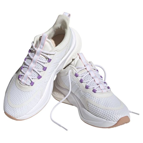 Adidas Utbildare Alphabounce + Vit EU 41 1/3 Kvinna