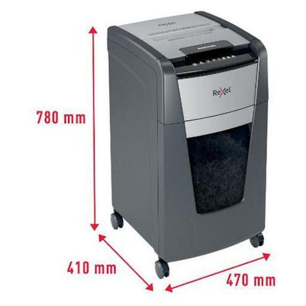 Rexel Murskain Optimum 225m Auto+ Harmaa One Size / EU Plug