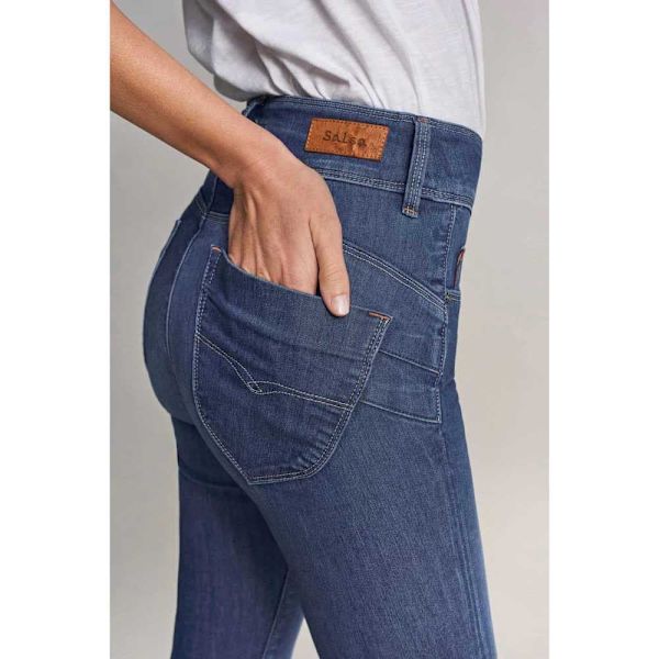 Salsa Jeans Jeans Secret Push In Skinny Blå 30 / 30 Kvinna