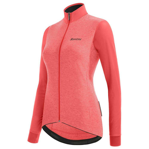 Santini Colore Puro Pitkähihainen Trikoo Punainen 2XS Nainen