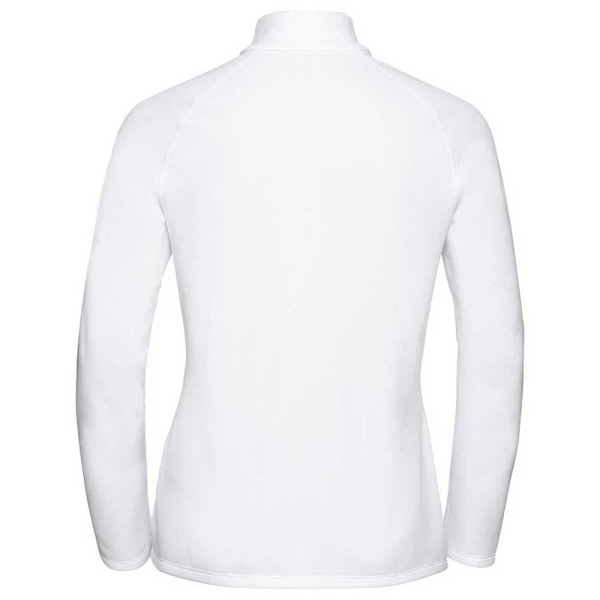 Odlo Besso 1/2 Blixtlås Fleece Vit XS Kvinna